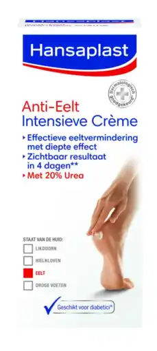 Albert Heijn Hansaplast Anti-eelt intensieve crème aanbieding