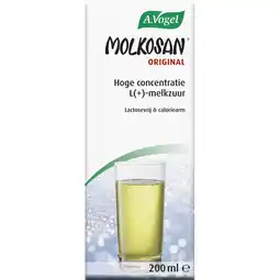 Albert Heijn A.Vogel Molkosan drank lactosevrij en caloriearm aanbieding