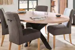 Woonsquare Eettafel ovaal aanbieding