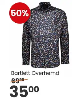 Van Dal Mannenmode Bartlett Overhemd aanbieding