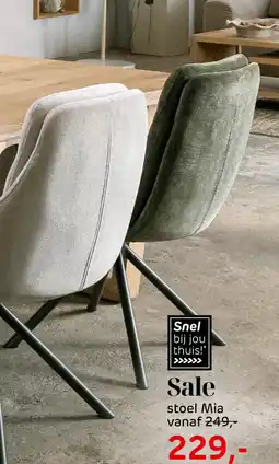 Henders & Hazel Stoel Mia. aanbieding