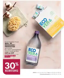 Ekoplaza Ecover Essential aanbieding