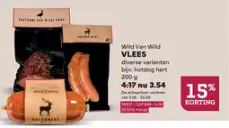 Ekoplaza Wild Van Wild Vlees aanbieding