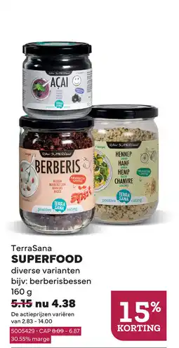 Ekoplaza TerraSana Superfood aanbieding