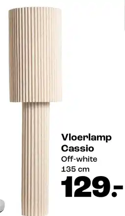 Kwantum Vloerlamp Cassio aanbieding