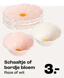 Kwantum Schaaltje of bordje bloem aanbieding