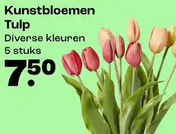 Kwantum Kunstbloemen Tulp aanbieding