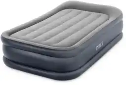 Heuts Intex Deluxe Pillow Rest Raised Twin 1 persoons luchtbed aanbieding