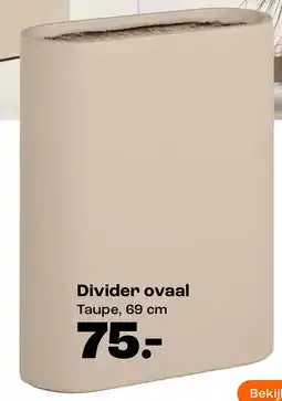 Kwantum Divider ovaal aanbieding