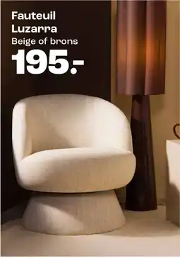 Kwantum Fauteuil Luzarra aanbieding