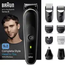 Bol.com Braun All-In-One Baardtrimmer - Series 5 MGK5410 - 9-in-1 Set Trimmer aanbieding