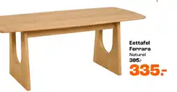 Kwantum Eettafel Ferrara aanbieding