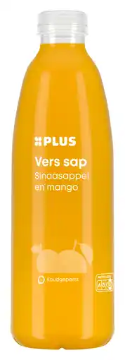 PLUS PLUS Vers sap mango sinaasappel aanbieding