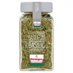 PLUS Verstegen Gevriesdroogde Basilicum (Heel) aanbieding