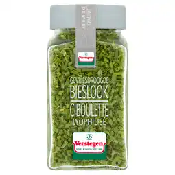 PLUS Verstegen Gevriesdroogde Bieslook(ringen) aanbieding
