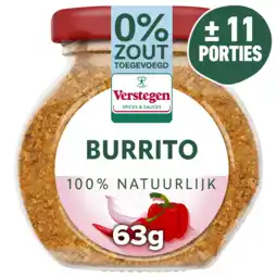 PLUS Verstegen WSB meal Tex Mex Buritto aanbieding