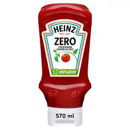 PLUS Heinz Ketchup no added sugar and salt aanbieding