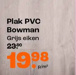 Kwantum Plak PVC Bowman aanbieding