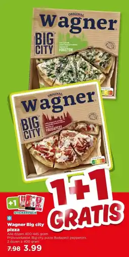 PLUS Wagner Big city pizza aanbieding