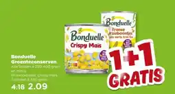 PLUS Bonduelle Groenteconserven aanbieding
