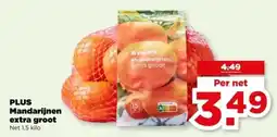 PLUS PLUS Mandarijnen extra groot aanbieding