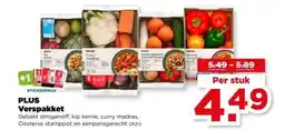 PLUS PLUS Verspakket aanbieding