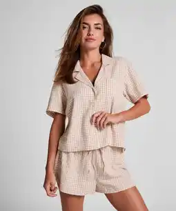 Hunkemoller Hunkemöller Linnen short Wit aanbieding