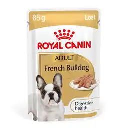 Zooplus Voordeelpakket: 48x85g Royal Canin French Bulldog Loaf natvoer voor honden aanbieding