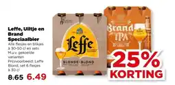 PLUS Leffe, Uiltje en Brand Speciaalbier aanbieding