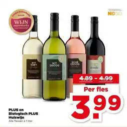 PLUS PLUS en Biologisch PLUS Huiswijn aanbieding