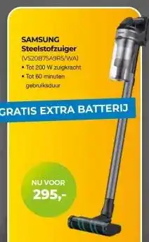 EP Beerepoot SAMSUNG Steelstofzuiger (V520B75A9R5/WA) aanbieding
