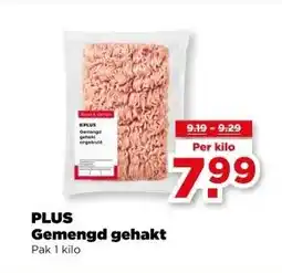 PLUS PLUS Gemengd gehakt aanbieding