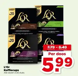 PLUS L'Or Koffiecups aanbieding