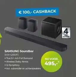 EP Beerepoot SAMSUNG Soundbar (HW-Q930F) aanbieding