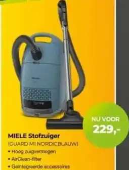 EP Beerepoot MIELE Stofzuiger (GUARD MI NORDICBLAUW) aanbieding