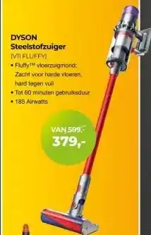 EP Beerepoot DYSON Steelstofzuiger (MI FLUFFY) aanbieding