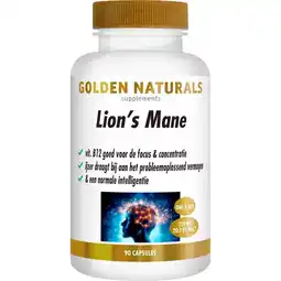Etos Golden Naturals Lion Mane Capsules 90 stuks aanbieding