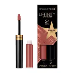 Etos Max Factor Lipfinity Lip Colour Lipstick 82 Stardust aanbieding