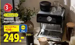 Lidl Silvercrest Piston koffiemachine aanbieding