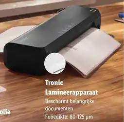 Lidl Tronic Lamineerapparaat aanbieding