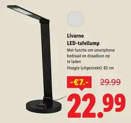 Lidl Livarno LED-tafellamp aanbieding