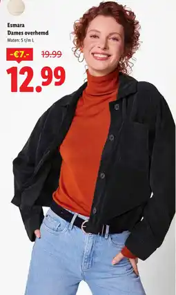 Lidl Esmara Dames overhemd aanbieding