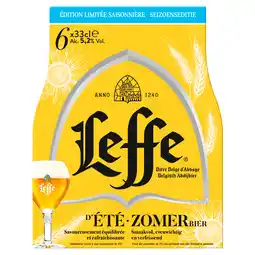 PLUS Leffe Zomer blond Belgisch abdijbier aanbieding