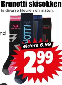 Dirk Brunotti skisokken aanbieding