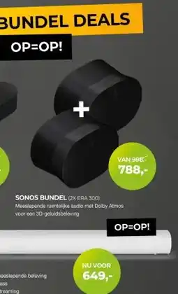 EP Beerepoot SONOS BUNDEL (2X ERA 300) aanbieding