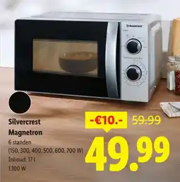 Lidl Silvercrest Magnetron aanbieding