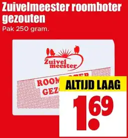 Dirk Zuivelmeester roomboter gezouten aanbieding