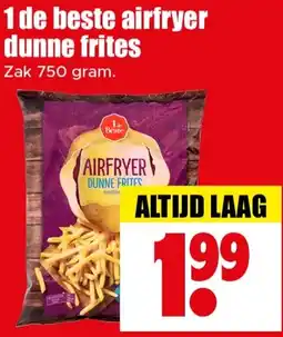 Dirk 1 de beste airfryer dunne frites aanbieding
