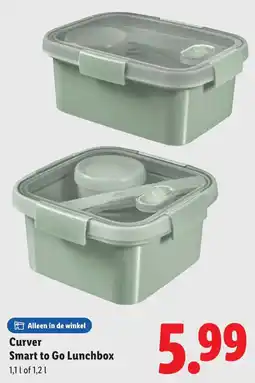 Lidl Curver Smart to Go Lunchbox aanbieding