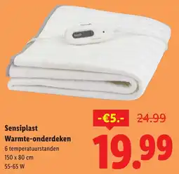 Lidl Sensiplast Warmte Onderdeken aanbieding
